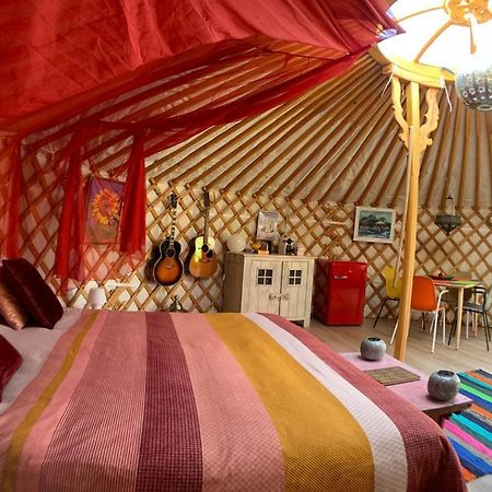 Overnachten In Een Luxe Yurt! Zonnemaire Exteriör bild