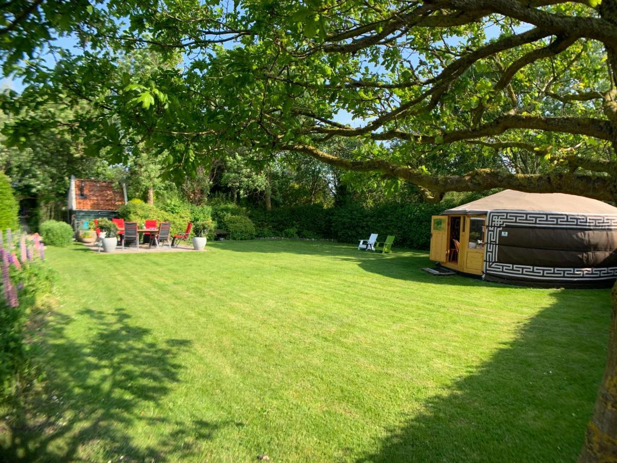Overnachten In Een Luxe Yurt! Zonnemaire Exteriör bild