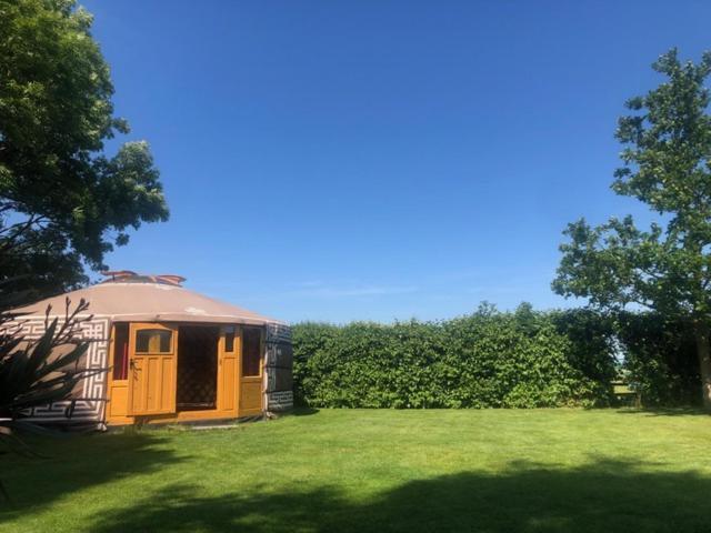 Overnachten In Een Luxe Yurt! Zonnemaire Exteriör bild